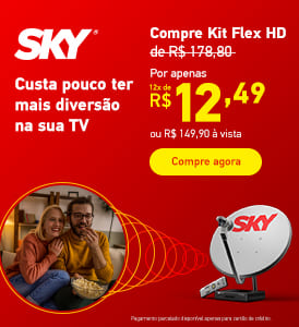 Compre Kit Flex HD por apenas 12x de R$12,49 ou R$149,90 à vista. Compre agora.